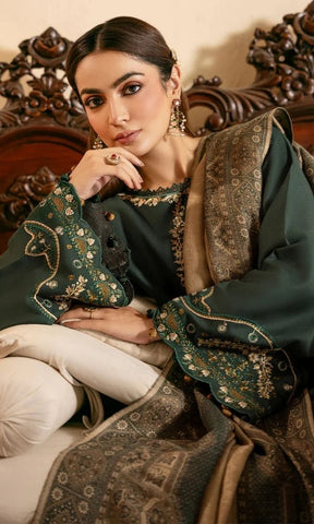 IZEL - Dhanak 3-Piece Unstitched Embroidered Suit