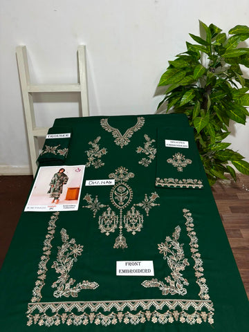 2-Piece | Premium Embroidered Winter Suit – DE-1106