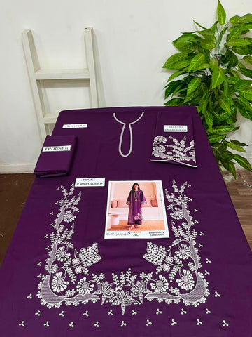 2-Piece | Premium Embroidered Winter Suit – DE-1152PR