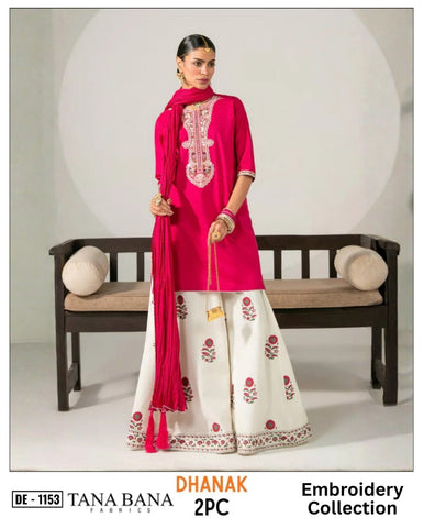 2-Piece | Premium Embroidered Winter Suit – DE-1153
