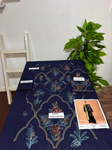 2-Piece | Premium Embroidered Winter Suit – DE-1213