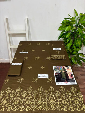2-Piece | Premium Embroidered Winter Suit – DE-1216