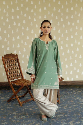 LAAM 2 Piece - Unstitched Dhanak Embroidered Suit