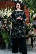 TARA - Dhanak 3-Piece Unstitched Embroidered Suit