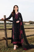 Embroidered Dhanak Winter 3Piece Dress