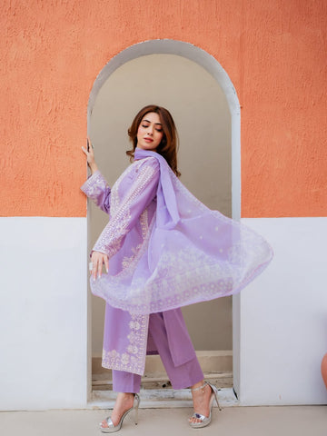 3 PC DHANAK EMBROIDRY