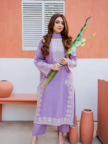 3 PC DHANAK EMBROIDRY