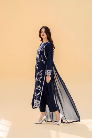 3PC WINTER DHANAK UNSTITCH