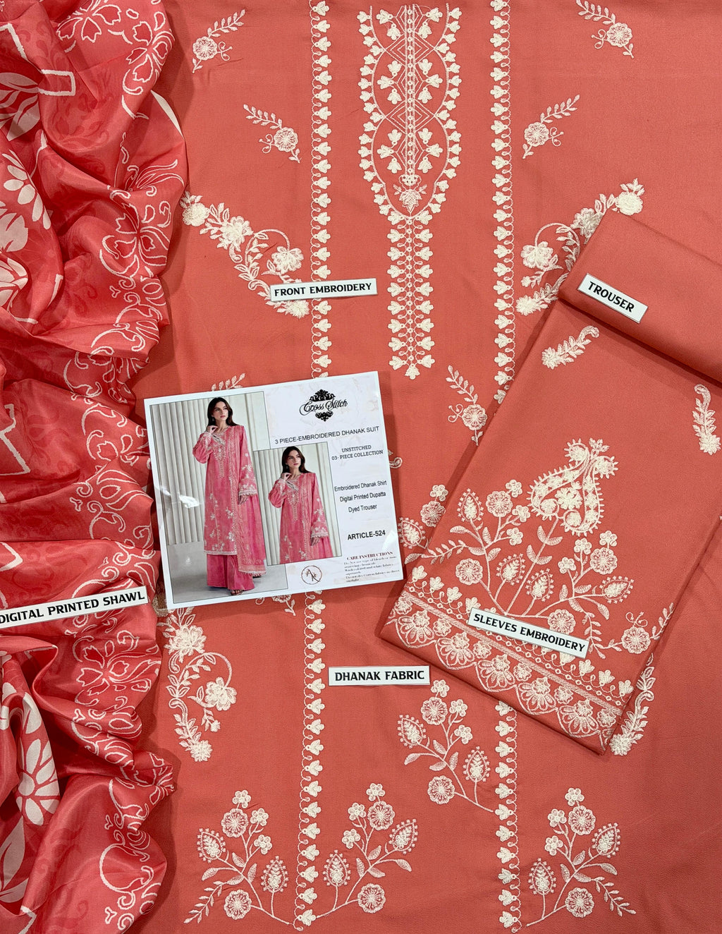 NEW ARRIVAL'S WINTER DHANAK COLLECTION 2026-2027
BRAND NAME* BAROQUE