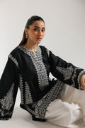 Embroidered Dhanak Winter 2 Piece Dress