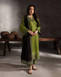 Embroidered Dhanak Winter 3Piece Dress