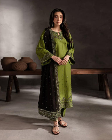 Aneela Brand Dhanak 3PC
