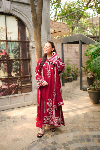 Aneela Brand Dhanak 3PC