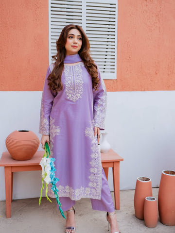 3 PC DHANAK EMBROIDRY