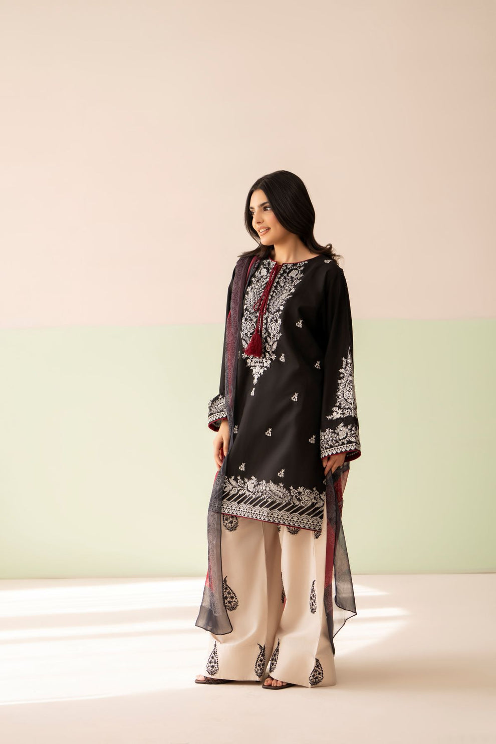 3 PC WINTER DHANAK UNSTITCH