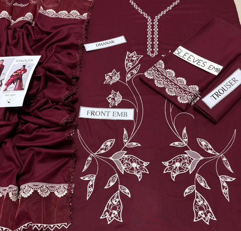 NEW ARRIVAL'S WINTER DHANAK COLLECTION 2026-2027
BRAND NAME* BAROQUE