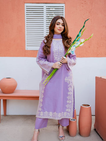 3 PC DHANAK EMBROIDRY