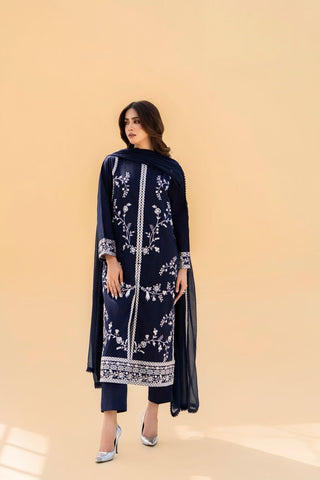 3PC WINTER DHANAK UNSTITCH
