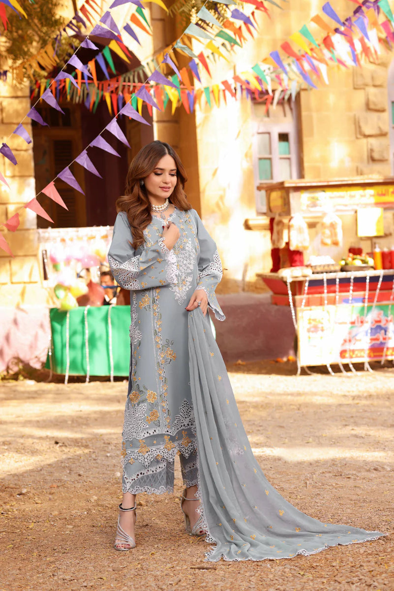 Aneela Brand Dhanak 3PC
