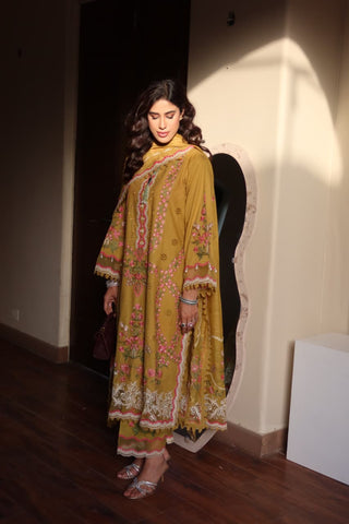WinterDhanak 3PC Unstiched