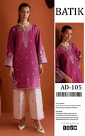 Embroidered Dhanak Winter 2 Piece Dress