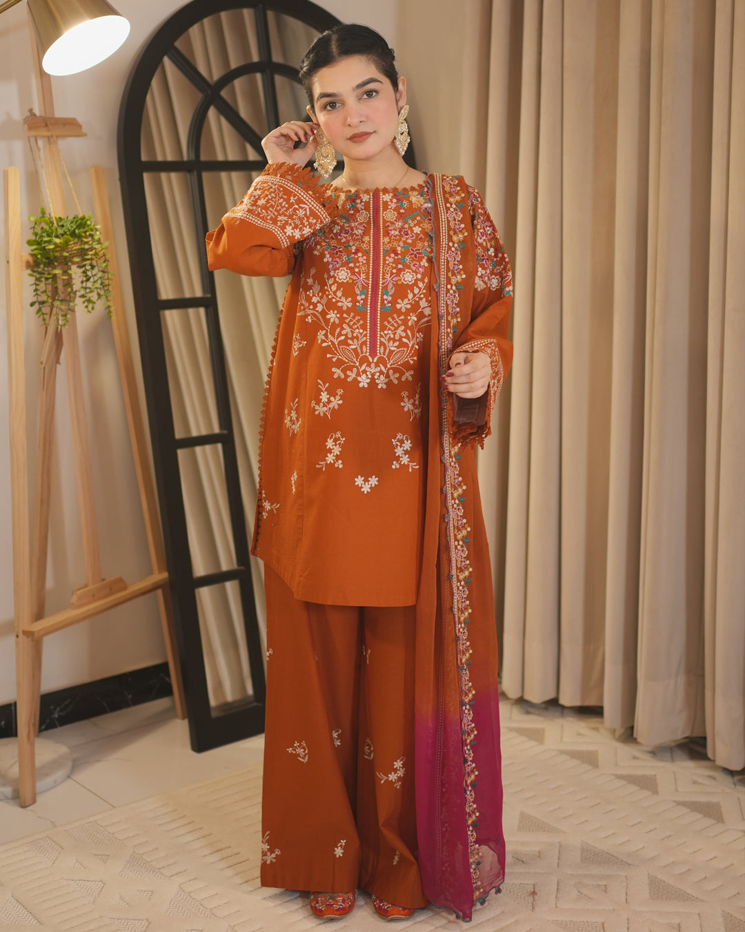 Aneela Brand Dhanak 3PC