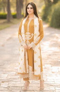 Libaas - Dhanak 3-Piece Unstitched Embroidered Suit